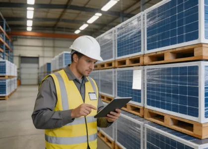Solar logistics coordinator